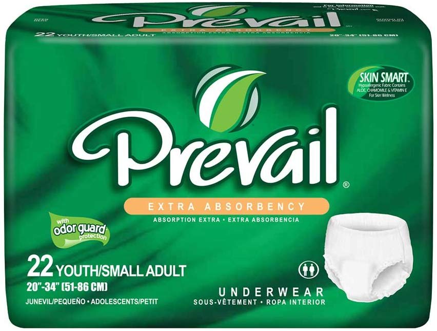 Prevail Daily Disposable Underwear Youth Small 20-34- 22 Count 2 Packages  NEW - National Chamber of Exporters of Sri Lanka